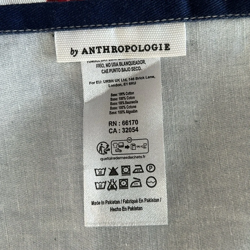NWOT Anthropologie Cherry 🍒 Print Shower Curtain Z285